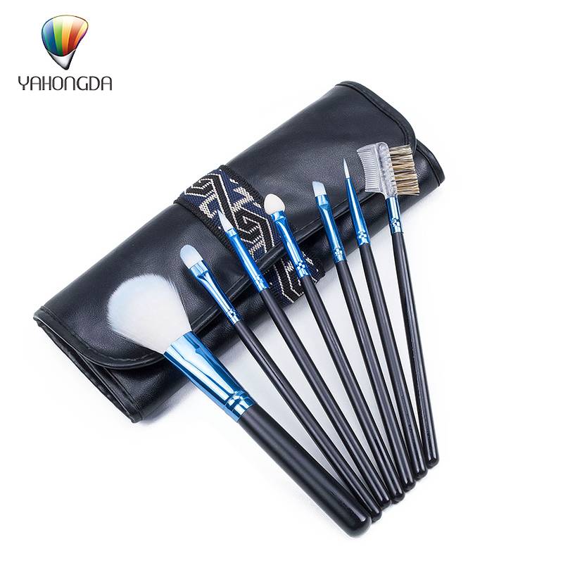 7 Pcs China Wholesale Cheap Cosmetic Brushes